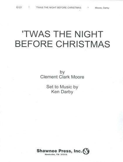 ‘Twas the Night Before Christmas for Vocal Solo (Print on Demand)